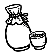 お酒のイラスト