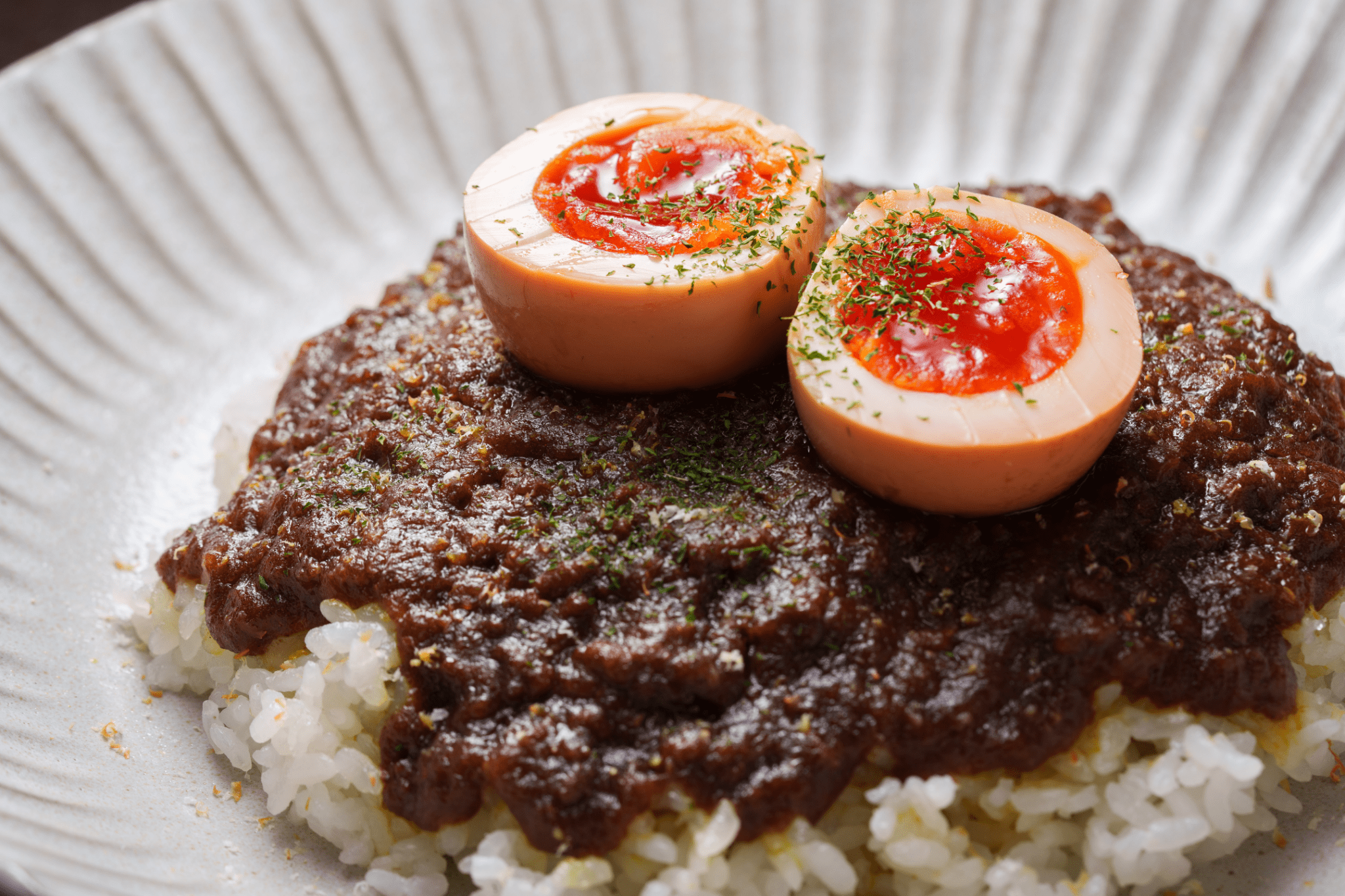 燻製キーマカレー