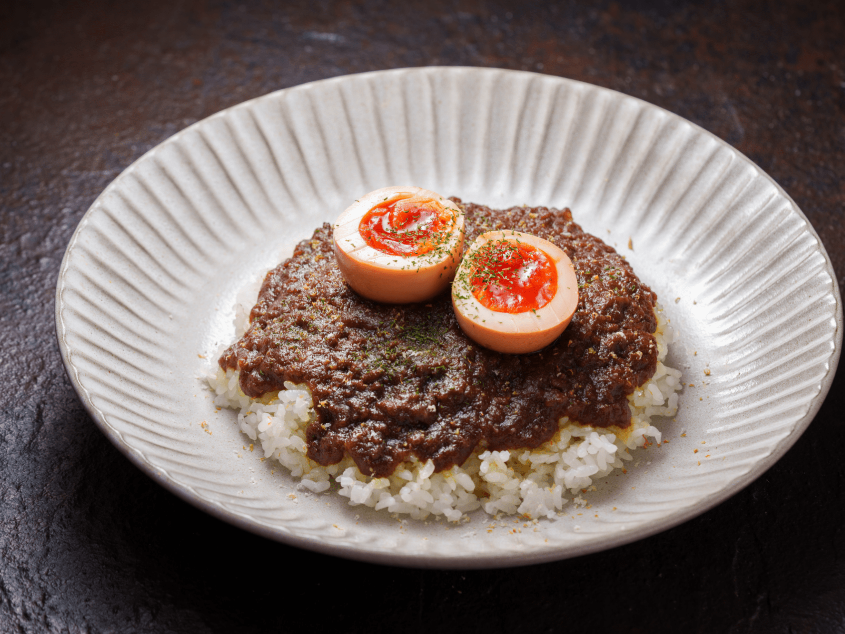 燻製キーマカレー